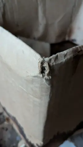 Old carton box, фото 7