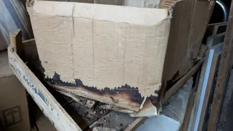 Old carton box, фото 5