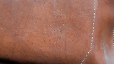 Old leather bag, фото 12