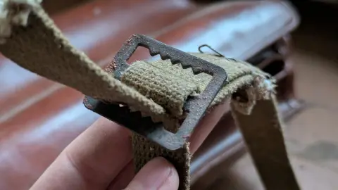 Old leather bag, фото 23