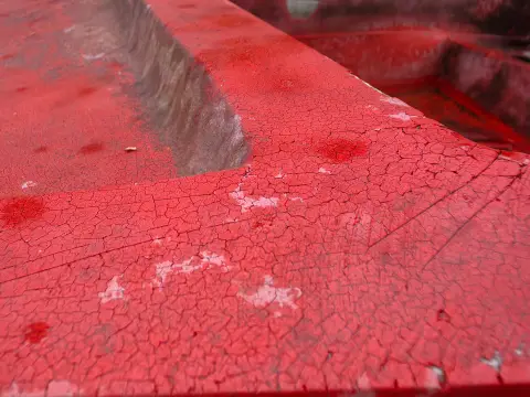 Old Painted Red Boat, фото 3