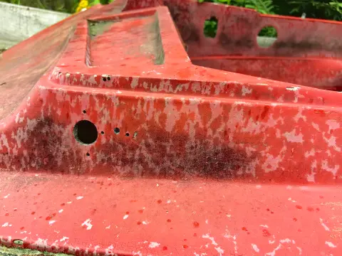 Old Painted Red Boat, фото 17