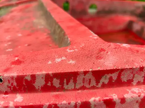 Old Painted Red Boat, фото 24