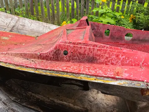 Old Painted Red Boat, фото 16