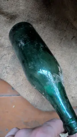 Dusty glass bottle, фото 13