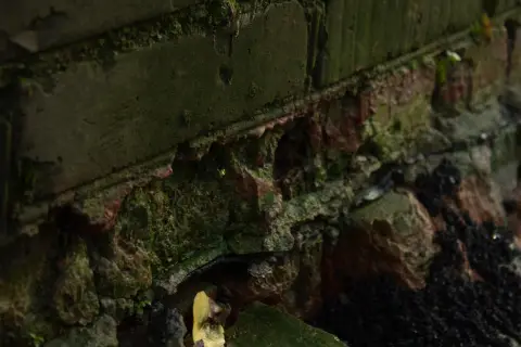 Brick Wall  With Yellow Gas Tube, фото 9