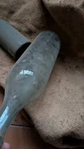Dusty glass bottle, фото 8